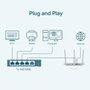 TP-Link TL-SG105E Easy Smart Switch 5 Puertos Gigabit