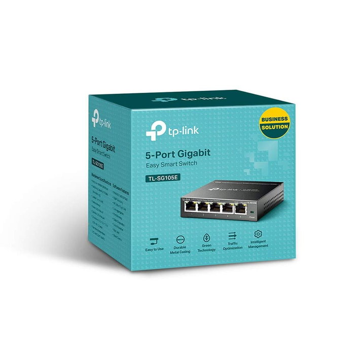 TP-Link TL-SG105E Easy Smart Switch 5 Puertos Gigabit