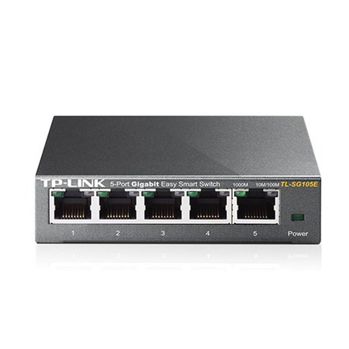 TP-Link TL-SG105E Easy Smart Switch 5 Puertos Gigabit