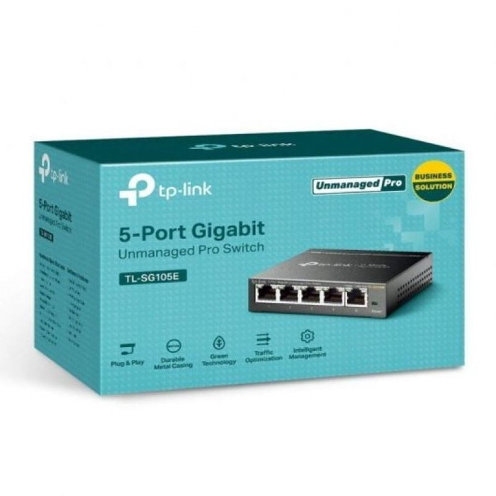 TP-Link TL-SG105E Easy Smart Switch 5 Puertos Gigabit