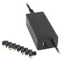 NGS Cargador de Portátil Universal W-70W 70W con 9 Conectores y USB