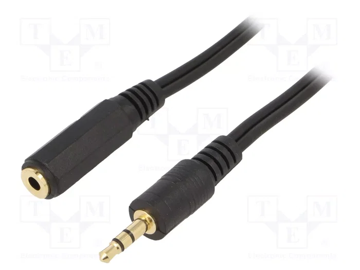 Gembird Cable de Extensión de Audio 3,5mm Macho a 3,5mm Hembra 5m Gembird Cable de Extensión de Audio 3,5mm Macho a 3,5mm Hembra 5m