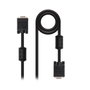 Nanocable Cable SVGA con Ferrita, 15 m, Negro