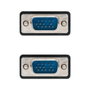 Nanocable Cable SVGA con Ferrita, 15 m, Negro