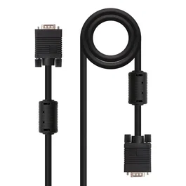 Nanocable Cable SVGA con Ferrita 1,8m Negro