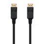 Nanocable 10.15.2301 Cable DisplayPort Macho a Macho 1m, DP 1.2, 4K@60Hz, 5.4 Gbit/s, 3D, Contactos Chapados en Oro, Negro