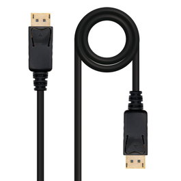 Nanocable Cable DisplayPort Macho a Macho 2m Negro