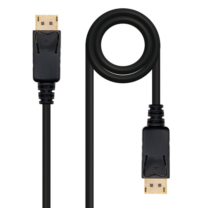 NANO CABLE Cable DisplayPort Macho a Macho 3m Negro NANO CABLE Cable DisplayPort Macho a Macho 3m Negro