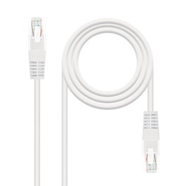 Nanocable Cable de red RJ45 Cat.5e UTP AWG24 0,5m Blanco