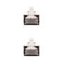 Nanocable Cable de Red Cat.6 UTP AWG24 1m Blanco