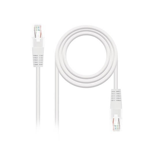 Nanocable Cable de Red Cat.6 UTP AWG24 1m Blanco