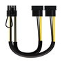 Nanocable 10.19.1201 Cable de Alimentación para Tarjeta Gráfica 2x Molex a 6+2 Pin