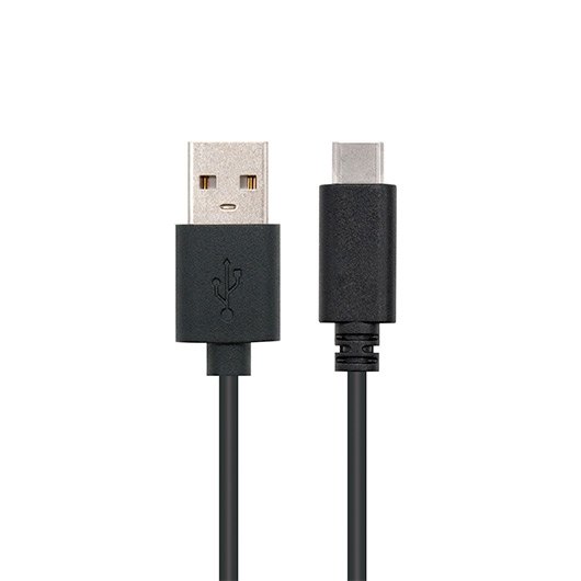 Nanocable Cable USB 2.0 de 2m, USB-C a USB-A, Negro Nanocable Cable USB 2.0 de 2m, USB-C a USB-A, Negro