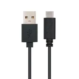 Cable USB A a USB C NANOCABLE 10.01.210 Negro