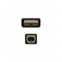 Nanocable Cable USB 2.0 Impresora con Ferrita, Tipo A/M a B/M, 5m, Negro