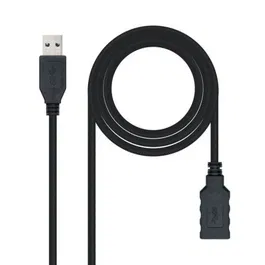 Cable USB NANOCABLE 10.01.090 Negro