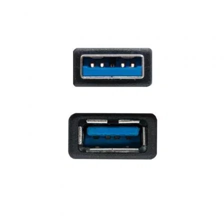 Nanocable Cable Alargador USB 3.0 Macho a Hembra 3m Negro Referencia 10.01.0903-BK