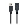 Nanocable Cable USB 3.0 Alargador Tipo A Macho a Tipo A Hembra, 3m, Negro