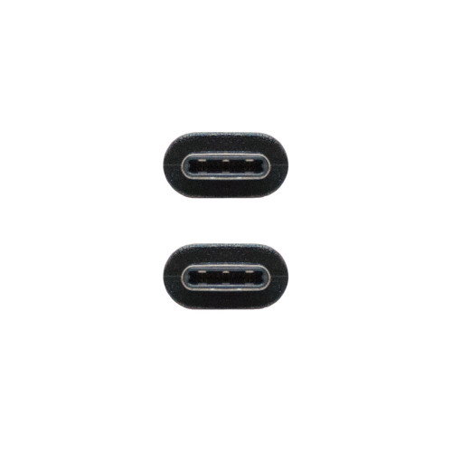 Nanocable USB 3.1 Gen 2 USB-C a USB-C 1m Negro Nanocable USB 3.1 Gen 2 USB-C a USB-C 1m Negro