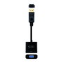 Nanocable Conversor DisplayPort a SVGA, Negro, 15 cm