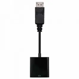 NANO CABLE Conversor DisplayPort a VGA, 0.15m, Negro, 10.16.0602