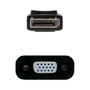 Nanocable Conversor DisplayPort a SVGA, Negro, 15 cm