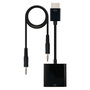 Nanocable Conversor HDMI a SVGA + Audio, 10.16.2001-BK, Negro