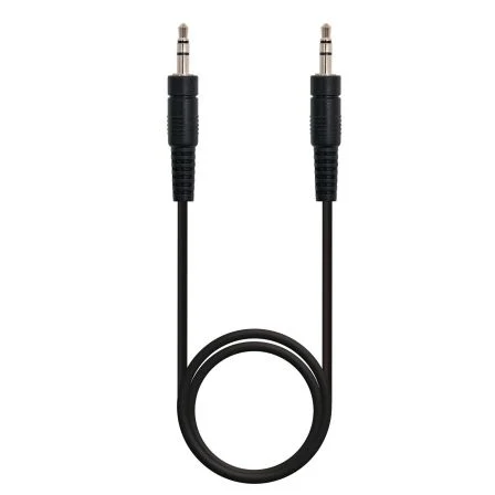 Nano Cable 10.16.2001-BK Conversor HDMI Macho a VGA Hembra con Jack 3.5 Hembra, 10cm, Negro