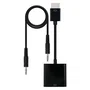 Nano Cable 10.16.2001-BK Conversor HDMI Macho a VGA Hembra con Jack 3.5 Hembra, 10cm, Negro