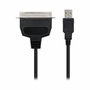 Nanocable 10.03.0001 Conversor USB a Paralelo Impresora USB-A Macho a CN36 IEEE1284 Macho 1.5m Negro Compatible Windows Mac