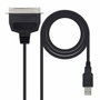 Nanocable 10.03.0001 Conversor USB a Paralelo Impresora USB-A Macho a CN36 IEEE1284 Macho 1.5m Negro Compatible Windows Mac