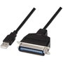 Nano Cable Conversor USB a Paralelo 1.5m Negro