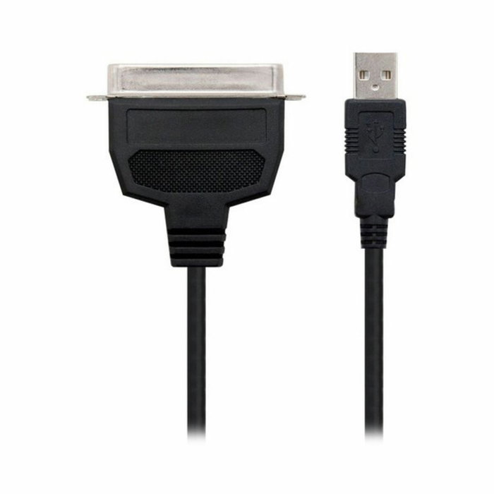 Nano Cable Conversor USB a Paralelo 1.5m Negro