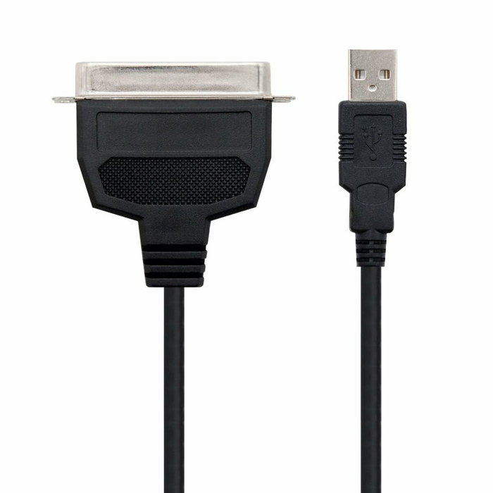 Nano Cable Conversor USB a Paralelo 1.5m Negro