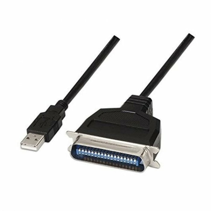 Nano Cable Conversor USB a Paralelo 1.5m Negro