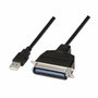 Nano Cable Conversor USB a Paralelo 1.5m Negro