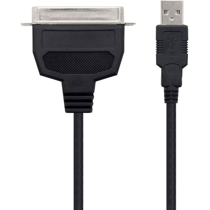 Nano Cable Conversor USB a Paralelo 1.5m Negro