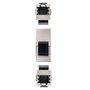 Nanocable Empalme RJ45 CAT.6 STP 10.21.0503 - Conector Apantallado Hembra/Hembra para Extender Latiguillos de Red