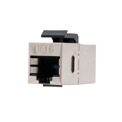 Nanocable Empalme RJ45 CAT.6 STP 10.21.0503 - Conector Apantallado Hembra/Hembra para Extender Latiguillos de Red Nanocable Empalme RJ45 CAT.6 STP 10.21.0503 - Conector Apantallado Hembra/Hembra para Extender Latiguillos de Red