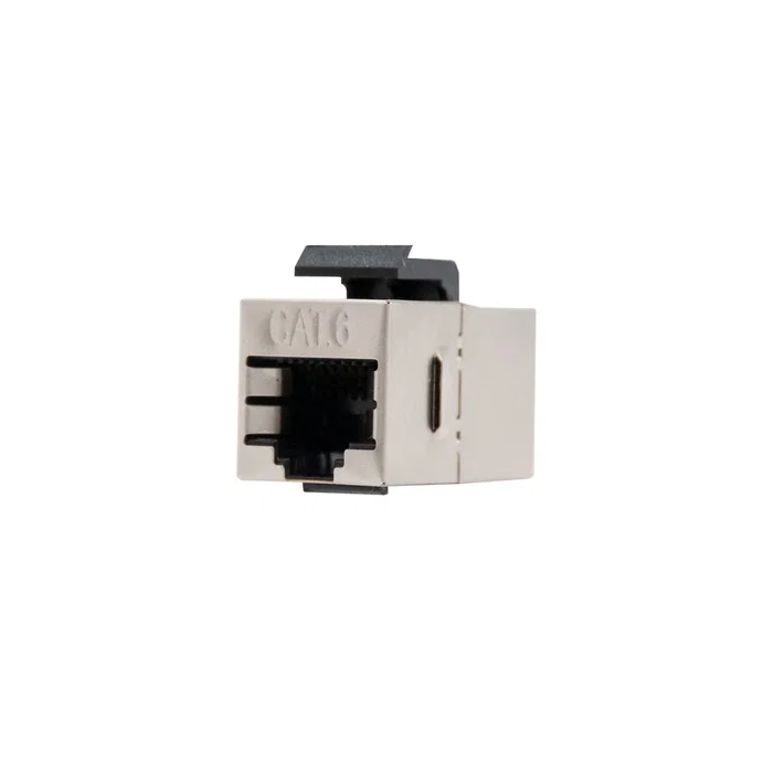 Nanocable Empalme RJ45 CAT.6 STP Hembra/Hembra Metálico