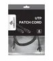 Gembird Cable de Red Cat6 U/UTP 1m Negro