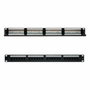 Nanocable Patch Panel 24 Puertos RJ45 Cat.6 UTP 19 Pulgadas 1U