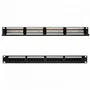 Nano Cable 10.21.3124 Patch Panel de 24 Puertos Cat.6 UTP para Rack 1U