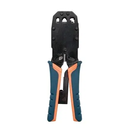 Nano Cable 10.31.0102 Tenaza Metálica de Carraca para Conectores RJ10-RJ11-RJ12-RJ45