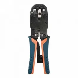 Nano Cable 10.31.0102 Tenaza Metálica de Carraca para Conectores RJ10-RJ11-RJ12-RJ45