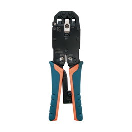 Nano Cable Crimpadora Metálica de Carraca para Conectores RJ10, RJ11, RJ12, RJ45 (10.31.0102)