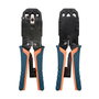 Nano Cable Crimpadora Metálica de Carraca para Conectores RJ10, RJ11, RJ12, RJ45 (10.31.0102)
