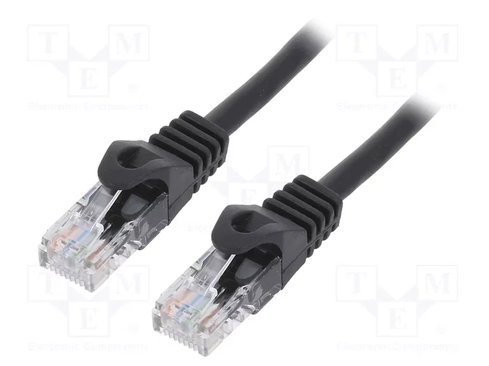 Gembird PP6U-3M/BK Latiguillo Cat6 U/UTP 3m Negro Gembird PP6U-3M/BK Latiguillo Cat6 U/UTP 3m Negro