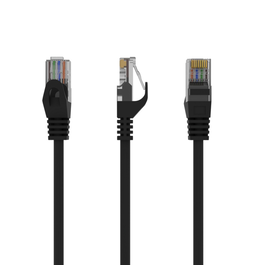 Gembird PP6U-5M Cable de red Cat6 U/UTP de 5 m Negro
