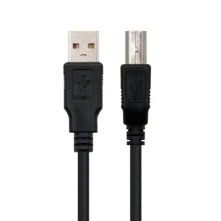 Nano Cable 10.01.0105-BK Cable USB 2.0 Impresora Tipo-B Macho - USB Macho Negro 4.5m